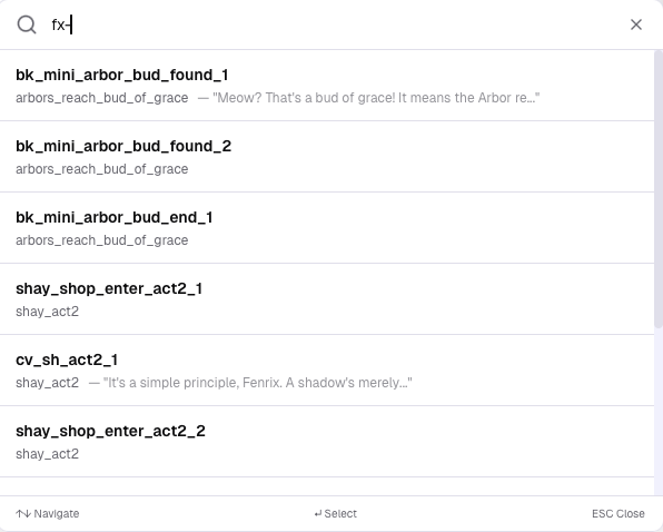 Spotlight 검색 모달